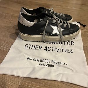 Golden Goose Hi-Star sneakers, worn only a handful of times